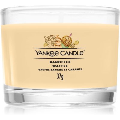 YANKEE CANDLE Banoffee Waffle 37 g – Zboží Mobilmania