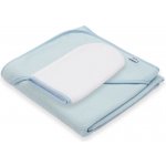 New Baby Dětská froté osuška s kapucí BASIC 80x80 modrá – Zboží Dáma