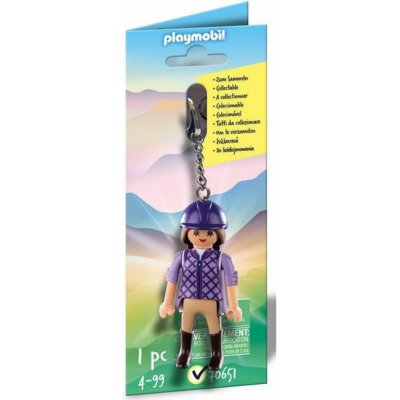 Přívěsek na klíče JEZDKYNĚ playmobil 70651 – Zboží Dáma