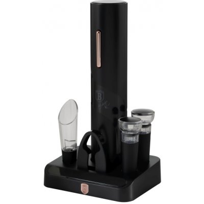 Dárková sada na otevírání vína 6 v 1, Black Rose collection – Hledejceny.cz