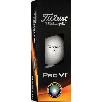 Titleist PRO V1 2023 bílé 3 ks