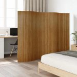 vidaXL Paraván 250 × 165 cm bambus hnědý 376992 – Zboží Mobilmania