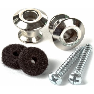 Dunlop Straplok Dual Design Strap Button Set Nickel – Zboží Mobilmania