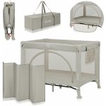 Lionelo Cestovní postýlka Aurora Beige Sand – Zboží Dáma