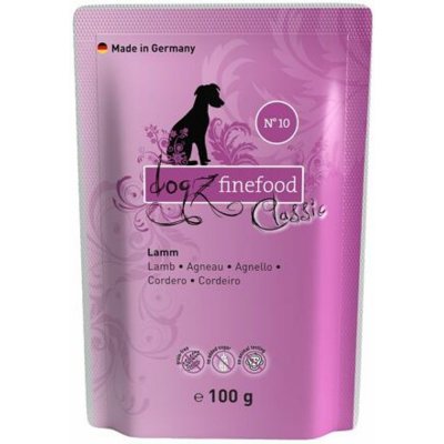 Dogz finefood Adult No.10 s jehněčím masem 100 g – Hledejceny.cz