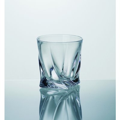 Crystalite Bohemia sklenice na whisky QUADRO 340 ml – Hledejceny.cz