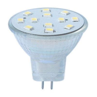 Diolamp SMD LED Reflektor MR11 2.5W/GU4/12V AC-DC/3000K/200Lm/120°