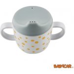 Done by Deer hrníček Happy Dots s oušky šedá zlatá 170 ml – Zboží Dáma Done by Deer hrníček Happy Dots s oušky šedá zlatá 170 ml – Zboží Dáma