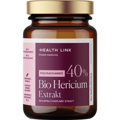 HEALTH LINK BIO Hericium extrakt 90 kapslí – Hledejceny.cz