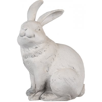 Béžová antik dekorace socha králík 15*11*21 cm – Hledejceny.cz