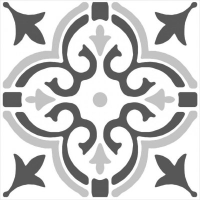 D-C-Home Classic 274-5064 30,5 cm x 30,5 cm šedé šablony 1 m² – Zbozi.Blesk.cz