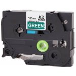 Alternativní páska Brother TZ-735/TZe-735 12 mm x 8 m bílý tisk/zelený podklad – Sleviste.cz