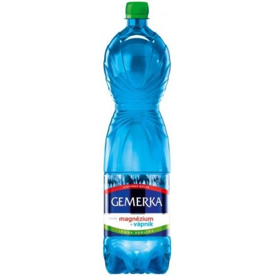 Gemerka Magnézium+Vápník minerální voda jemně perlivá 1,5 l – Hledejceny.cz