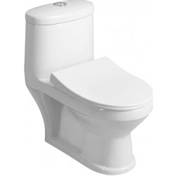 Aqualine PETIT WC kombi dětské, zadní/spodní odpad, bílá PT520