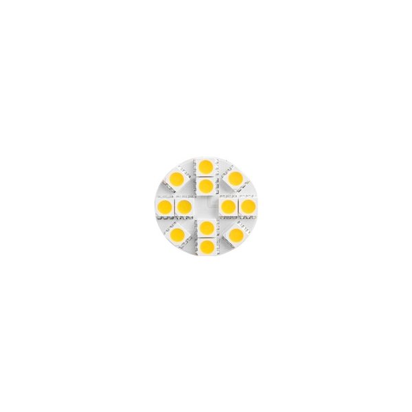 Žárovka Forever Light LED žárovka 12×SMD 5050 2,6W G4 Teplá bílá