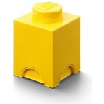 LEGO® Úložný box 12,5 x 12,5 x 18 cm Žlutá – Zbozi.Blesk.cz