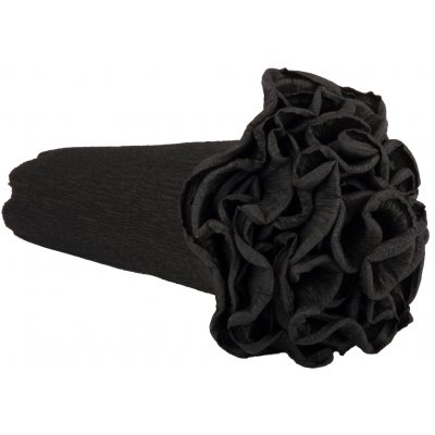 Krepový kornout 25cm x 2,5m 602-ČERNÁ – Zbozi.Blesk.cz