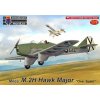 Sběratelský model Kovozávody Prostějov Miles M.2H Hawk Major Over Spain3x camo 1:72