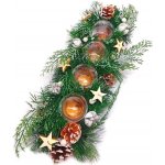 Goba Adventní svícen obdélník jehličí 44 × 15 cm – Hledejceny.cz