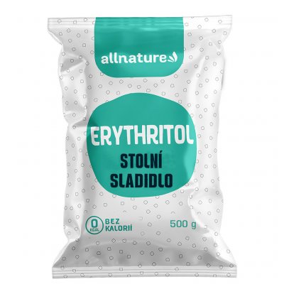 Allnature Erythritol 500 g – Zboží Mobilmania