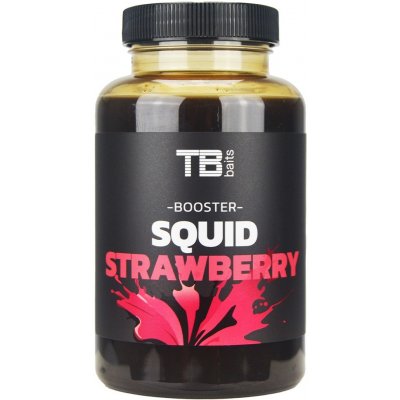 TB Baits Booster Squid Strawberry 250 ml – Zboží Mobilmania