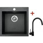 Sinks G374 Set VIVA 455 + VITALIA černá matná – Hledejceny.cz