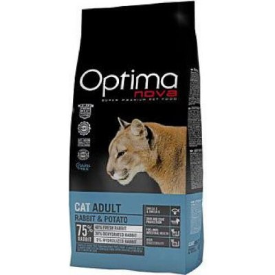 Optima Nova Granule pro kočky Grain Free Adult rabbit 2 kg – Zboží Mobilmania