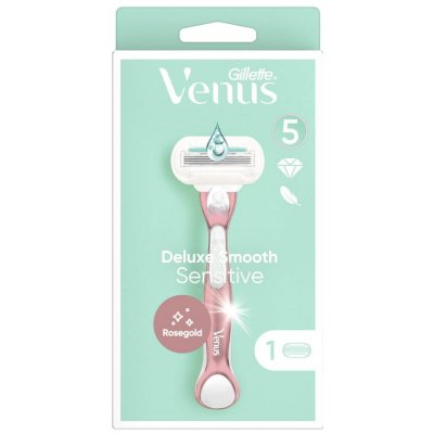 Gillette Venus Extra Smooth Sensitive Rose Gold – Zboží Mobilmania