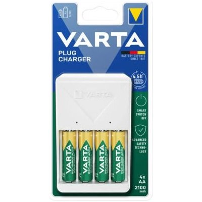 Varta Plug+4AA 2100 NEW – Zboží Živě