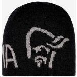 Norrona 29 MerinoUll Logo beanie caviar melange – Hledejceny.cz