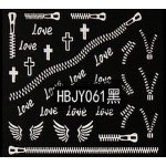 SAMOLEPKY zipy HBJY061 bílé – Hledejceny.cz