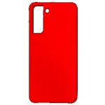 Pouzdro MobilEu Barevné silikónové Samsung Galaxy A21s Červené