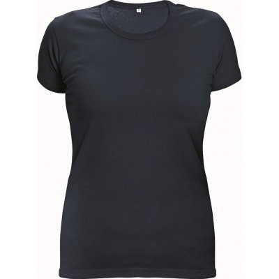 Cerva Cerva Dámské bavlněné tričko SURMA LADY s krátkým rukávem Navy blue 570008 – Zboží Mobilmania