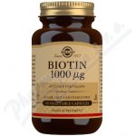 Solgar Biotin 1000 mg 50 kapslí – Hledejceny.cz