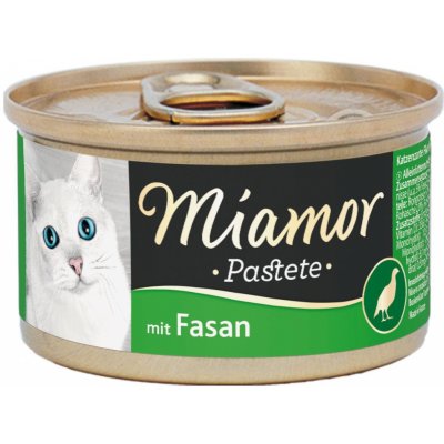 Miamor Masová paštika Katzenzarte s bažantem 24 x 85 g