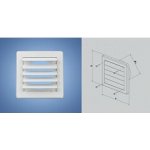 Satos gravitační 150 x 150 mm bílá G 100 – Hledejceny.cz