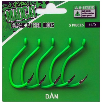Madcat A-STATIC CLASSIC HOOK vel.4 5 ks – Zboží Dáma