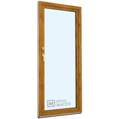 Kömmerling balkonové dveře 70 AD OS pravé winchester/bílá 80 x 230 cm oboustranná klika + FAB + hliníkový práh – Hledejceny.cz