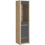 Gala Meble Malta W1D dub artisan / šedá – Hledejceny.cz