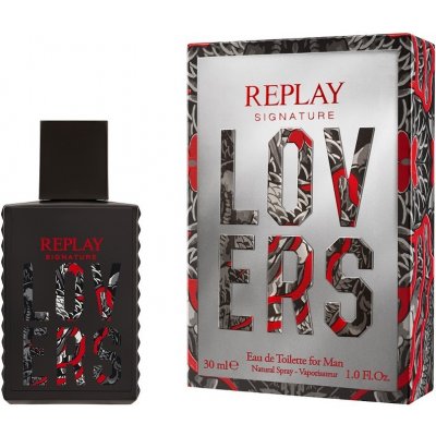 Replay Signature Lovers toaletní voda pánská 30 ml – Zbozi.Blesk.cz