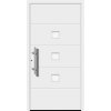 Domovní číslo Splendoor Hliníkové vchodové dveře Moderno M380/P, bílé, 110 L