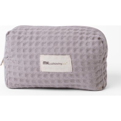 MKLuzkoviny.cz kosmetická taštička větší šedohnědá – Zboží Dáma MKLuzkoviny.cz kosmetická taštička větší šedohnědá – Zboží Dáma