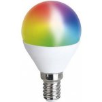 Solight LED SMART WIFI žárovka, miniglobe, 5W, E14, RGB, 425lm – Hledejceny.cz
