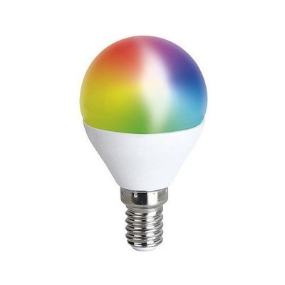 Solight LED SMART WIFI žárovka, miniglobe, 5W, E14, RGB, 425lm – Hledejceny.cz