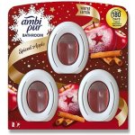 Ambi Pur Spiced Apple gelový osvěžovač koupelny 3 x 8 ml – Zboží Dáma