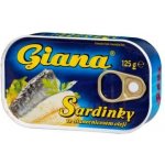 Giana Sardinky ve slaném nálevu a rostlinném oleji 125 g – Zboží Dáma