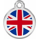 Red Dingo známka UK Flag Navy UK vlajka modrá M 30 mm – Zboží Dáma