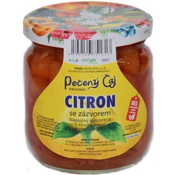 Notea Pečený čaj Citron se zázvorem 430 ml