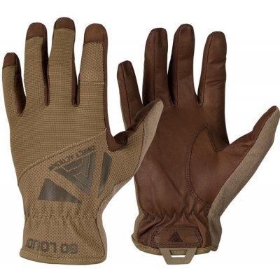 Direct Action® Rukavice Hard Gloves kožené Coyote Brown S–Regular – Hledejceny.cz