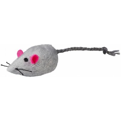 Trixie hračka pro kočky plyšová myš 5 cm
